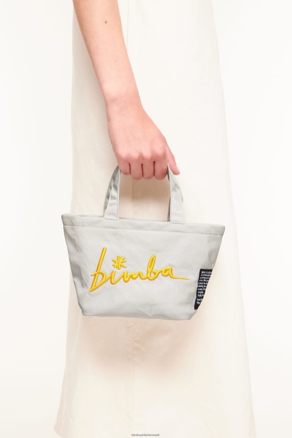 Bimba Y Lola nylon trapez mini taske 46TD4J158isgrå