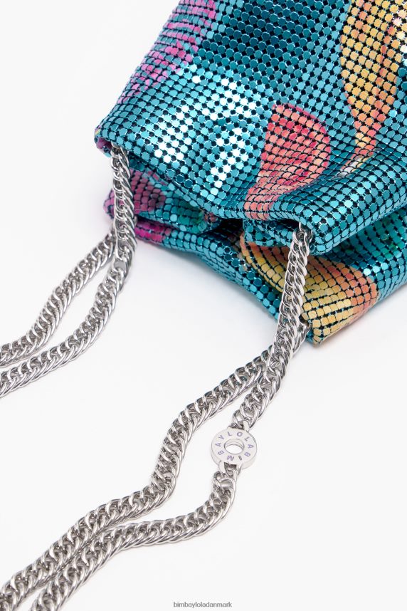 Bimba Y Lola bananer mix print mesh bøttepose 46TD4J145akvamarin