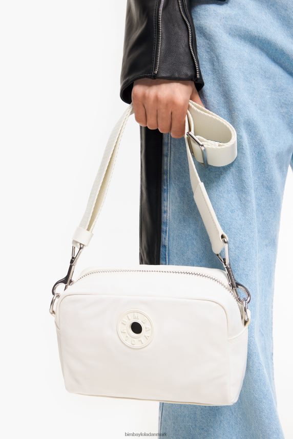 Bimba Y Lola nylon skuldertaske 46TD4J28knogle