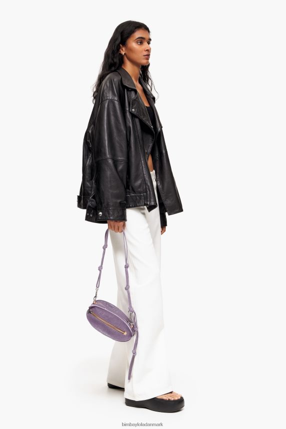 Bimba Y Lola pelota taske i læder 46TD4J137lilla