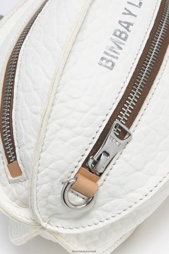 Bimba Y Lola pelota taske i læder 46TD4J140hvid