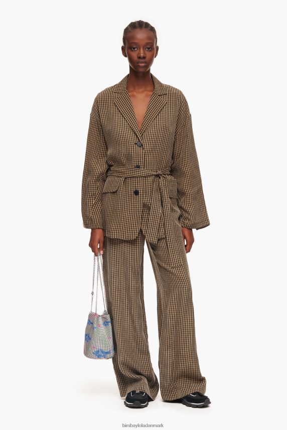 Bimba Y Lola print mesh bøttepose 46TD4J144fisk