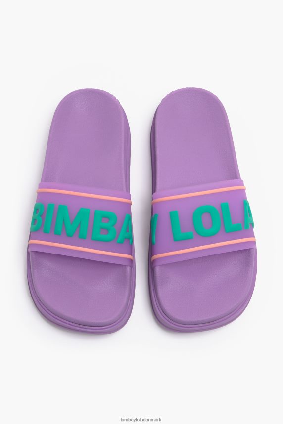 Bimba Y Lola logo platform flip-flop 46TD4J588lilla