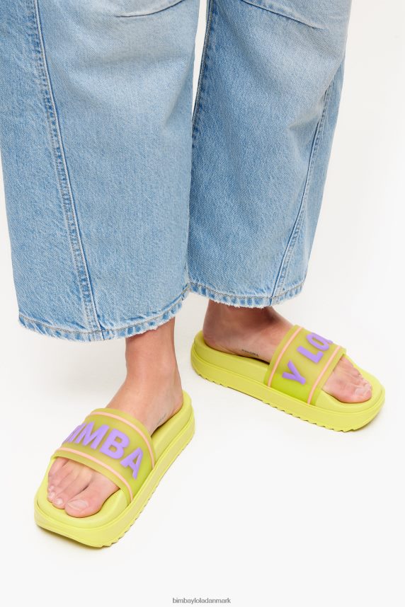 Bimba Y Lola logo platform flip-flop 46TD4J589gul