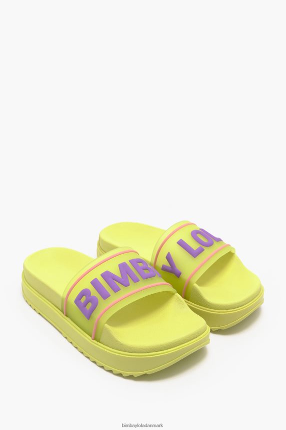 Bimba Y Lola logo platform flip-flop 46TD4J589gul