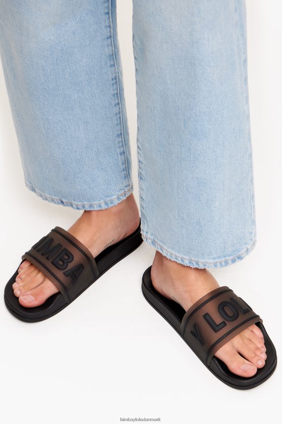 Bimba Y Lola logo skyder flip-flop 46TD4J590sort