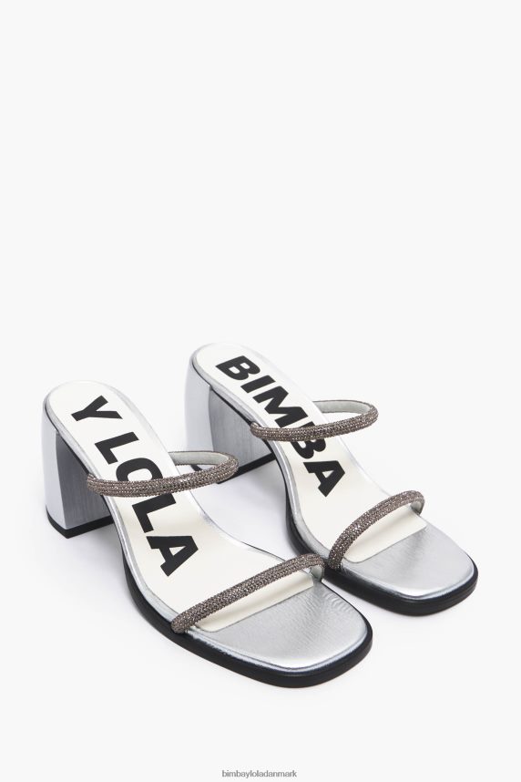 Bimba Y Lola hæl sandal 46TD4J576sølv