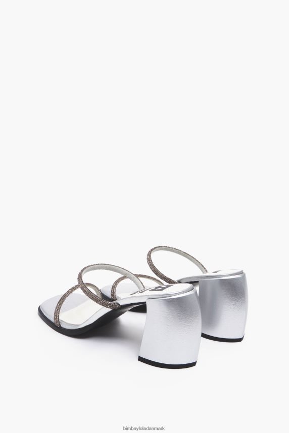 Bimba Y Lola hæl sandal 46TD4J576sølv