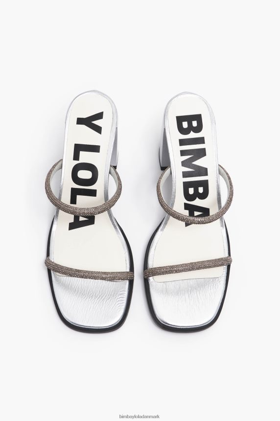 Bimba Y Lola hæl sandal 46TD4J576sølv