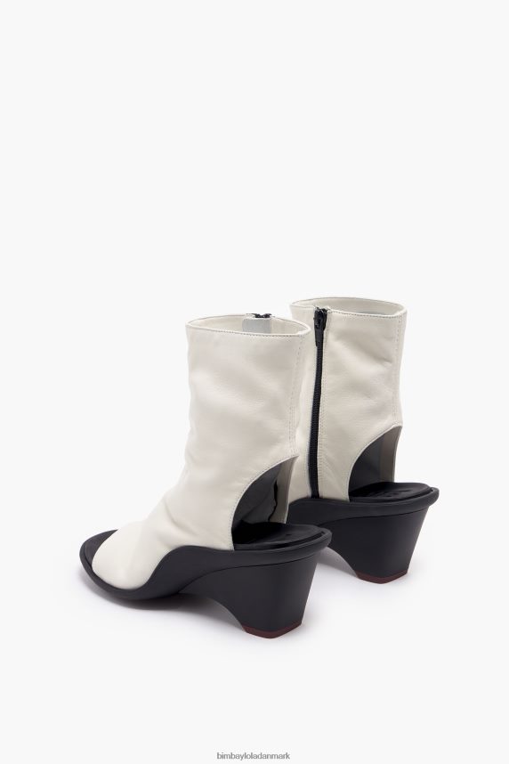 Bimba Y Lola læder sandal støvle 46TD4J580elfenben