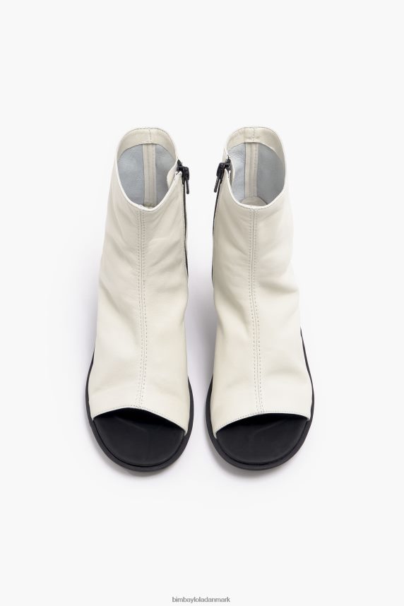 Bimba Y Lola læder sandal støvle 46TD4J580elfenben
