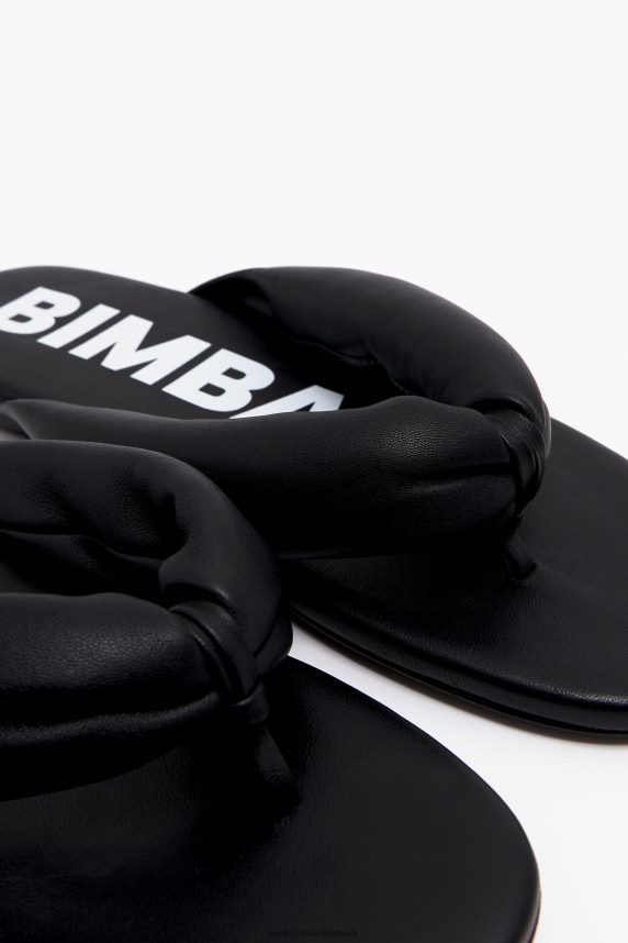 Bimba Y Lola rørformet flad sandal 46TD4J570sort