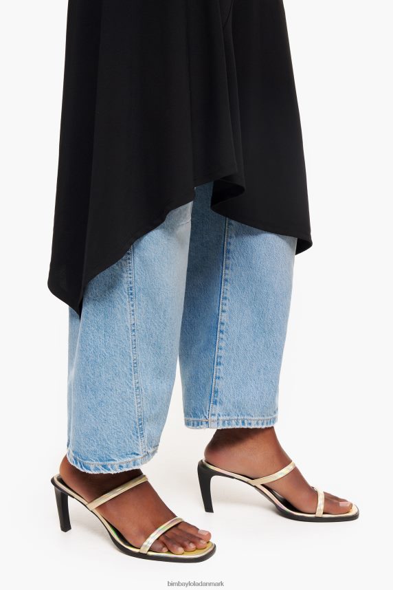 Bimba Y Lola sandal med læderhælede 46TD4J574gylden