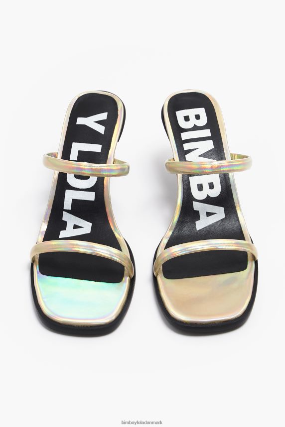 Bimba Y Lola sandal med læderhælede 46TD4J574gylden