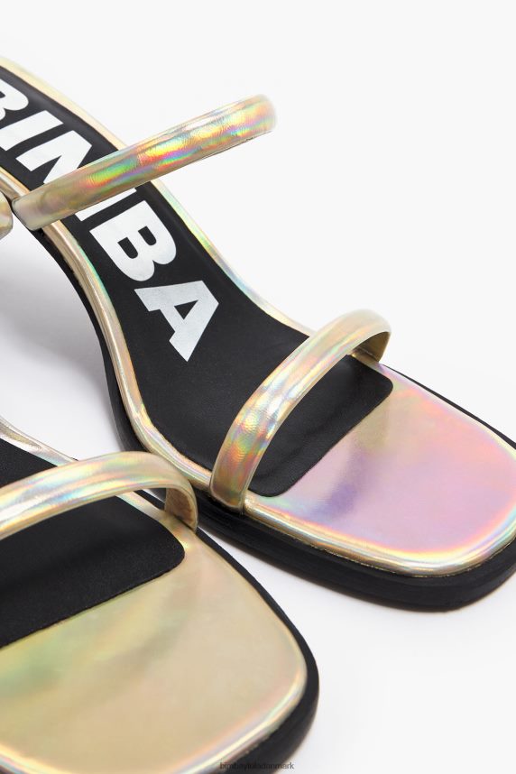 Bimba Y Lola sandal med læderhælede 46TD4J574gylden