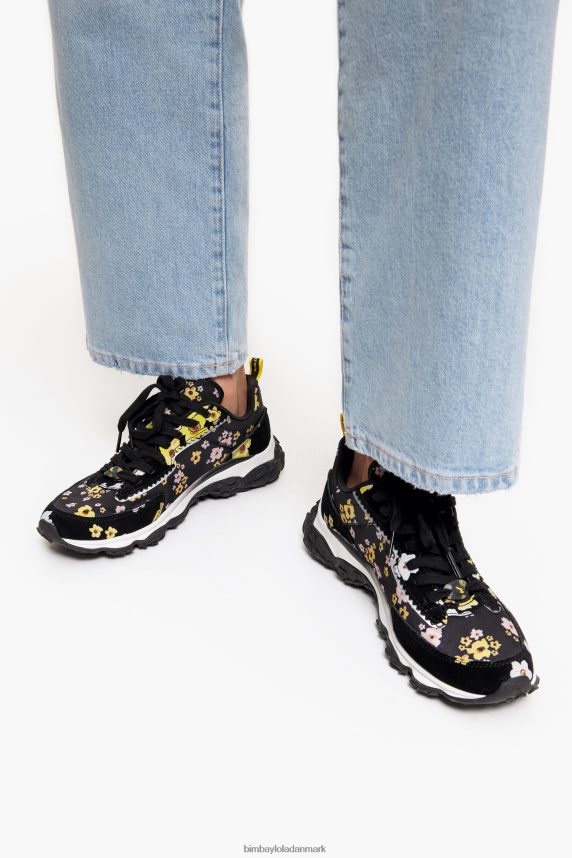 Bimba Y Lola akryl blomster pulpo runner sneaker 46TD4J544sort