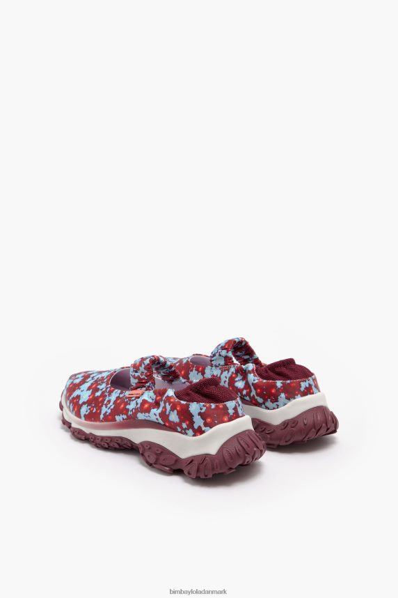 Bimba Y Lola blomster fuld pulpo runner ballerina 46TD4J548blå