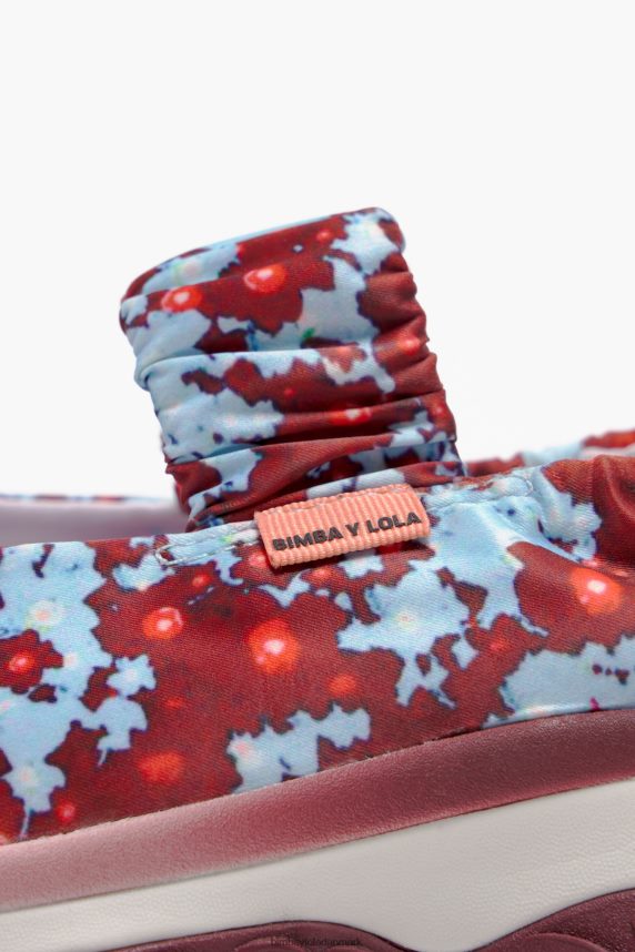 Bimba Y Lola blomster fuld pulpo runner ballerina 46TD4J548blå