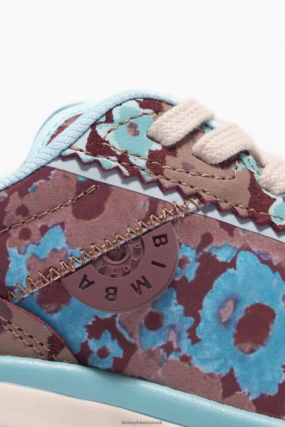 Bimba Y Lola blomster fuld pulpo runner sneaker 46TD4J545Brun