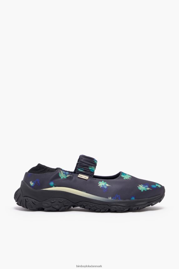 Bimba Y Lola spray blomsterprint pulpo runner ballerina 46TD4J550grå