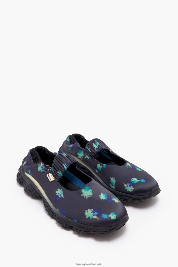 Bimba Y Lola spray blomsterprint pulpo runner ballerina 46TD4J550grå