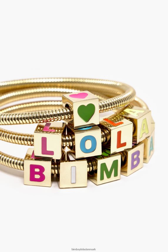 Bimba Y Lola coil kæde logo armbånd 46TD4J662gylden