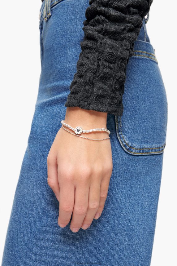 Bimba Y Lola dobbelt perlearmbånd 46TD4J722sølv