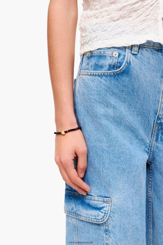 Bimba Y Lola hjerte krystaller armbånd 46TD4J787gylden