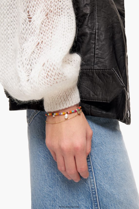 Bimba Y Lola kæde ægte sten armbånd 46TD4J773flerfarvet