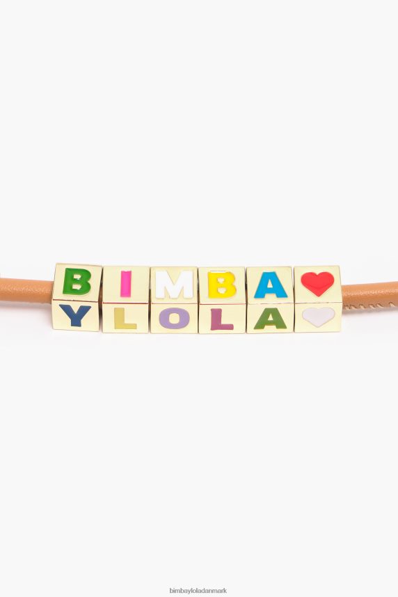 Bimba Y Lola læder armbånd 46TD4J664Brun