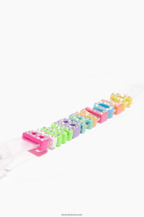 Bimba Y Lola logo bogstaver armbånd 46TD4J656gennemsigtig