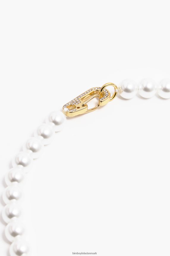 Bimba Y Lola bamse perle halskæde 46TD4J795gylden