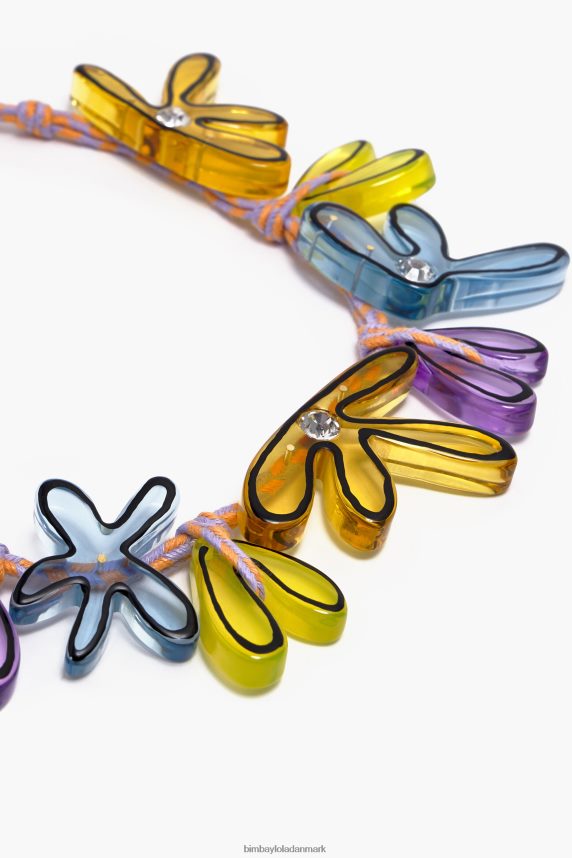 Bimba Y Lola blomstersnor halskæde 46TD4J741flerfarvet