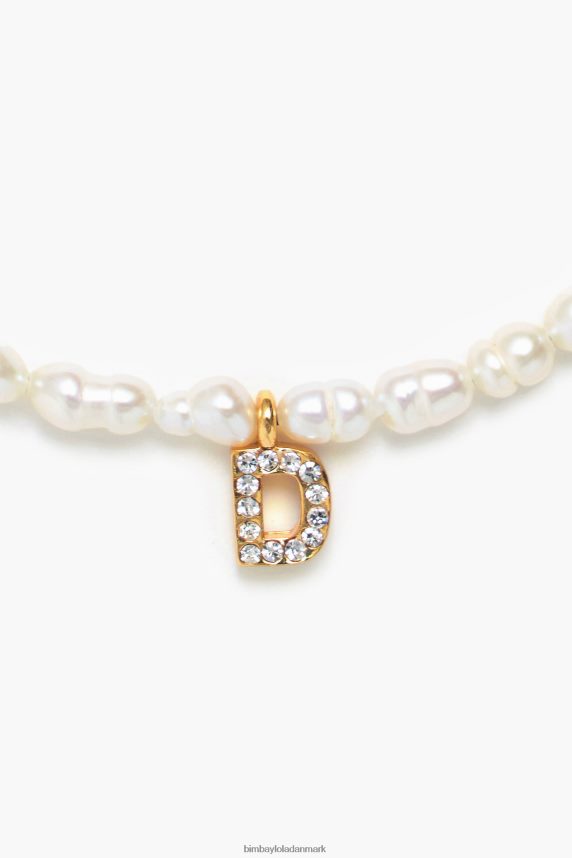 Bimba Y Lola brev perle halskæde 46TD4J841d