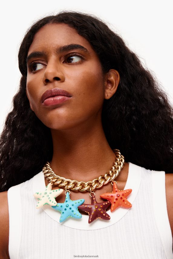 Bimba Y Lola harpiks halskæde 46TD4J703koral