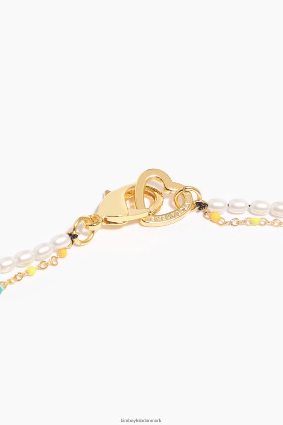 Bimba Y Lola kæde perle halskæde 46TD4J791flerfarvet