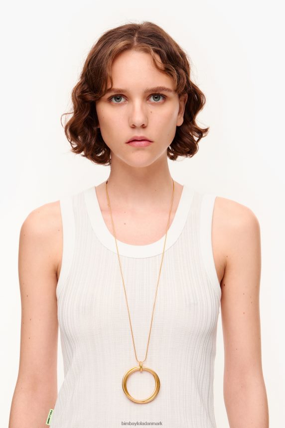 Bimba Y Lola lang halskæde med bøjle 46TD4J757gylden