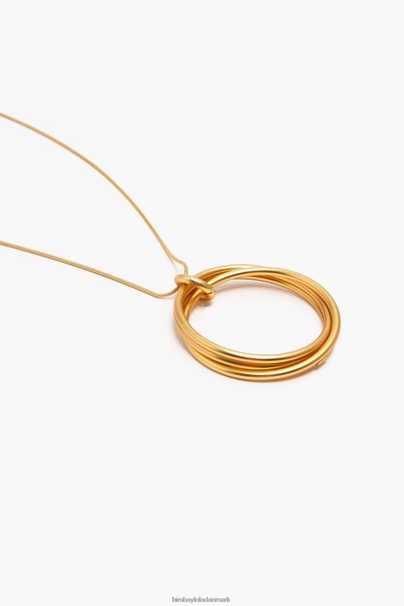 Bimba Y Lola lang halskæde med bøjle 46TD4J757gylden