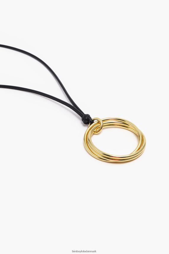 Bimba Y Lola lang snor halskæde med bøjler 46TD4J756sort