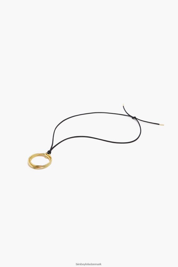 Bimba Y Lola lang snor halskæde med bøjler 46TD4J756sort