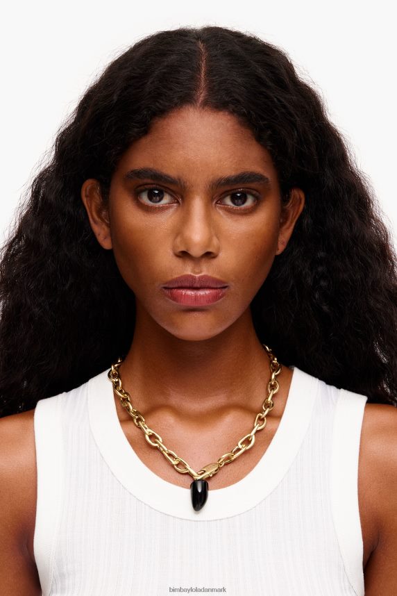 Bimba Y Lola links sten halskæde 46TD4J680gylden