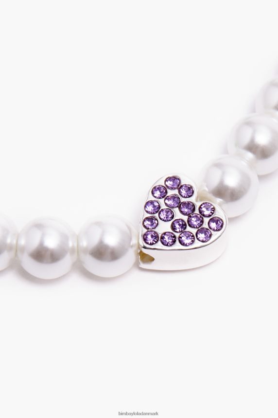 Bimba Y Lola og perle halskæde 46TD4J785flerfarvede hjerter