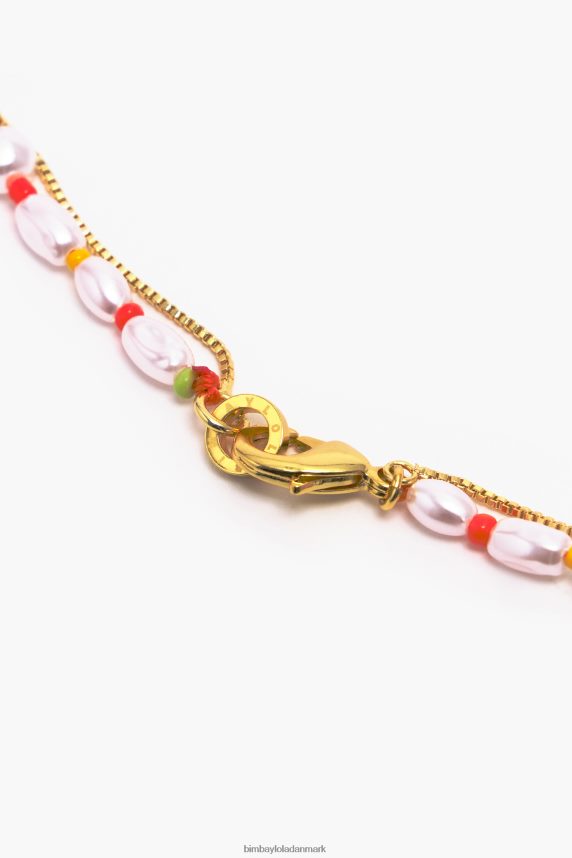 Bimba Y Lola og perlekæde 46TD4J790flerfarvet krystal