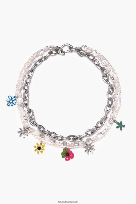 Bimba Y Lola vedhæng streng halskæde 46TD4J673flerfarvet