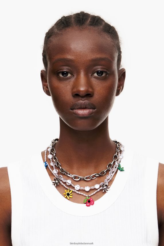 Bimba Y Lola vedhæng streng halskæde 46TD4J673flerfarvet