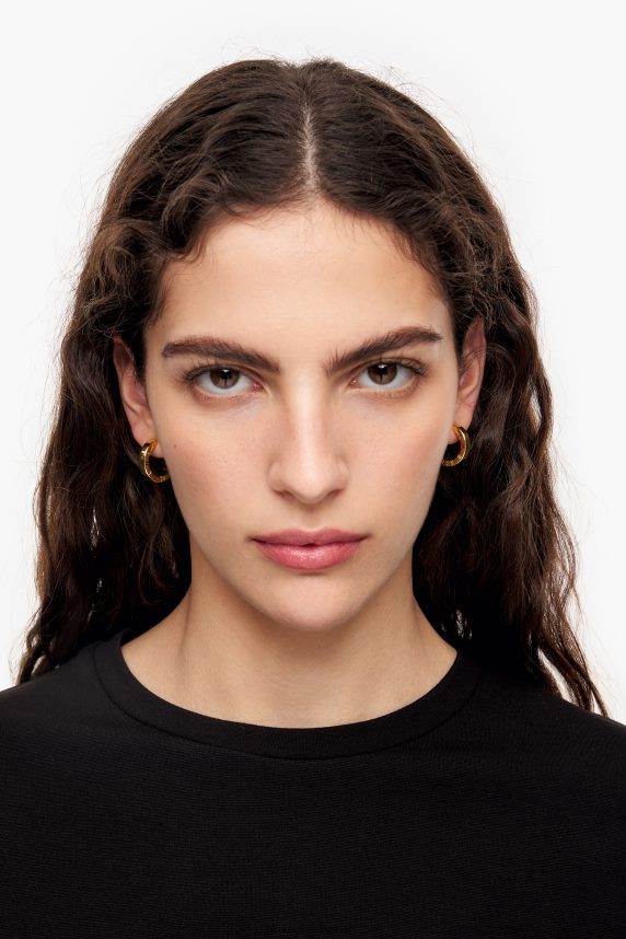 Bimba Y Lola bøjle øreringe 46TD4J716gylden og flerfarvet