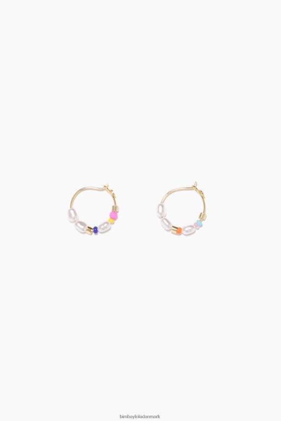 Bimba Y Lola bøjle øreringe 46TD4J771flerfarvede perler og perler