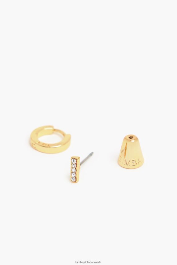 Bimba Y Lola brev mini hoop øreringe 46TD4J1157jeg