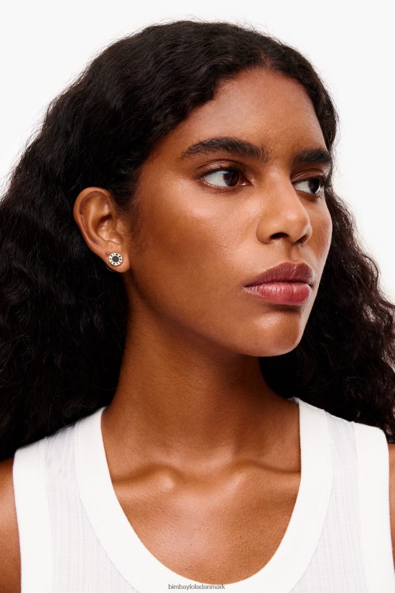 Bimba Y Lola emalje logo øreringe 46TD4J692sort