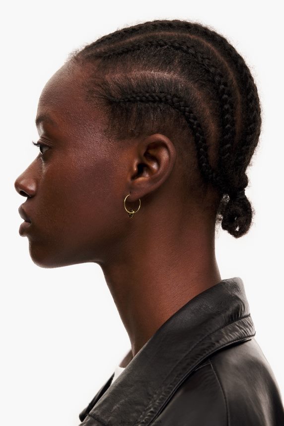 Bimba Y Lola emaljeret logo øreringe 46TD4J827sort